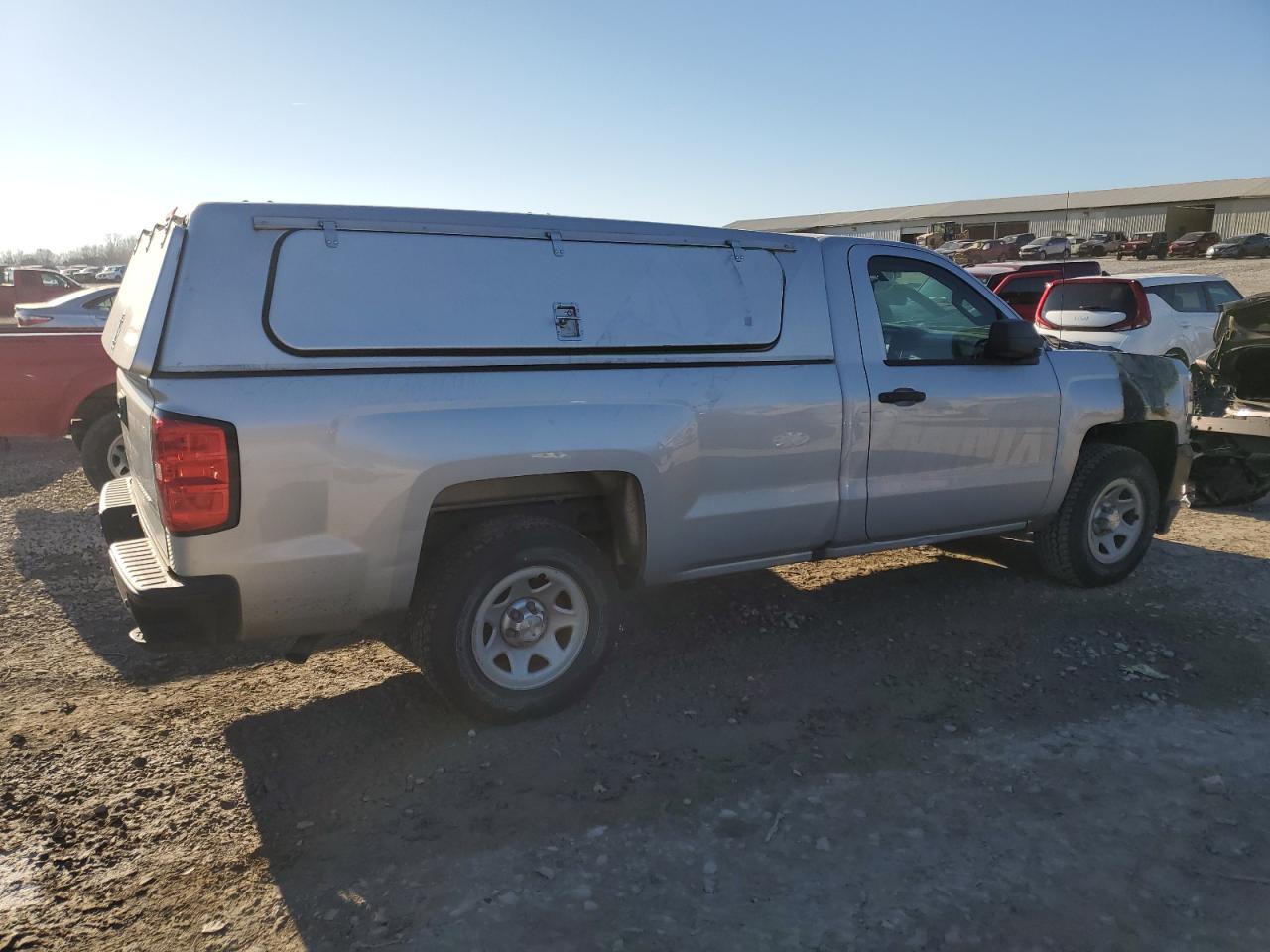 2017 Chevrolet Silverado VIN 1GCNCNEH3HZ178520 Copart auction photo, burn damage thumbnail 3