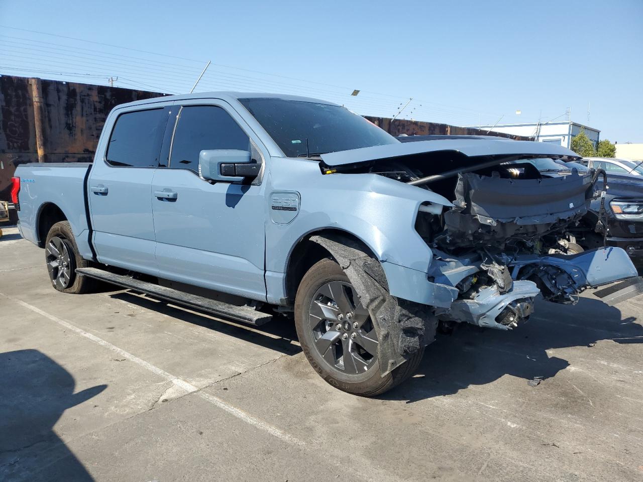 2023 Ford F-150 VIN 1FT6W1EVXPWG34958 Copart auction photo, front end / undercarriage damage thumbnail 4