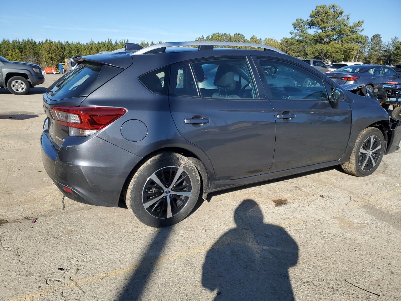 2022 Subaru Impreza VIN 4S3GTAD65N3717560 Copart auction photo, front end damage thumbnail 3