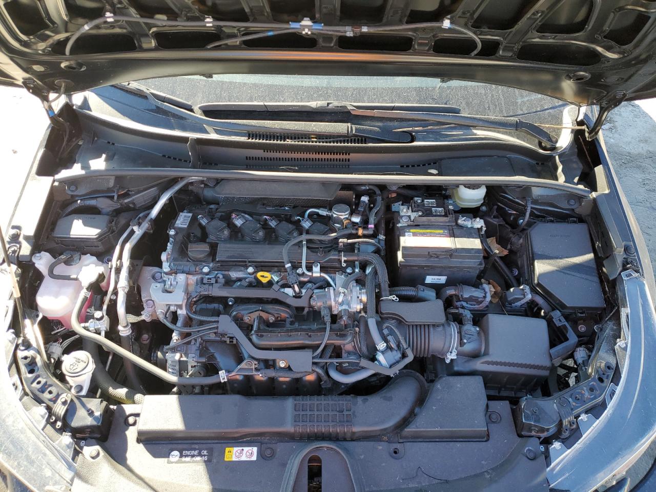 2022 Toyota Corolla VIN JTND4MBE1N3160766 Copart auction photo, front end / side damage thumbnail 12