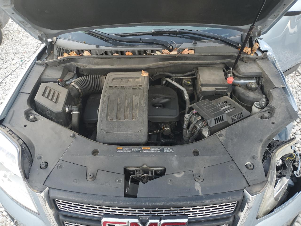 2014 GMC Terrain VIN 2GKFLVEKXE6113658 Copart auction photo, front end / side damage thumbnail 12