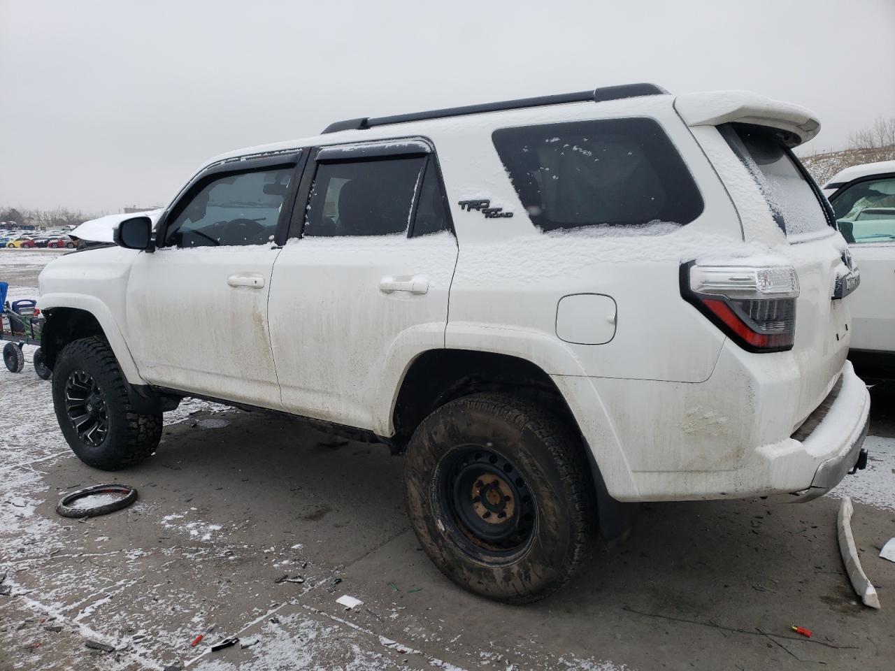 2019 Toyota 4Runner VIN JTEBU5JR2K5722126 Copart auction photo, front end / side damage thumbnail 2