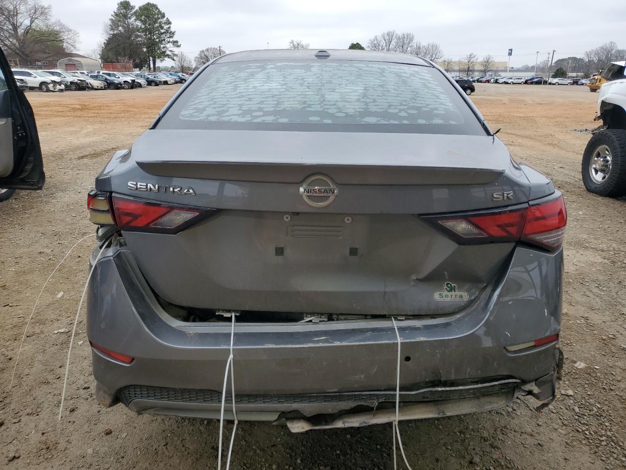 2020 Nissan Sentra VIN 3N1AB8DV0LY237605 Copart auction photo, front end / rear end damage thumbnail 6