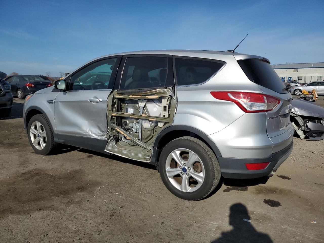 2014 Ford Escape VIN 1FMCU0GX8EUC82078 Copart auction photo, side damage thumbnail 2