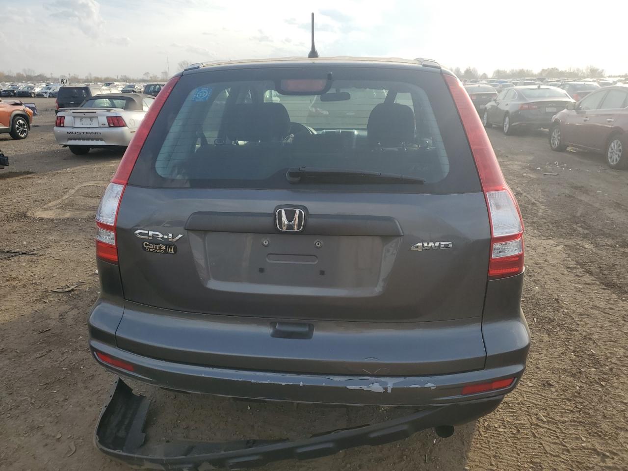 2011 Honda CR-V VIN 5J6RE4H36BL116992 Copart auction photo, front end / rear end damage thumbnail 6