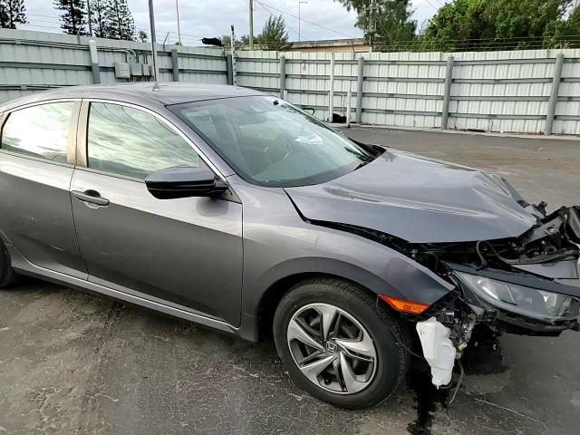 2020 Honda Civic VIN 2HGFC2F60LH528955 Copart auction photo, front end damage thumbnail 10