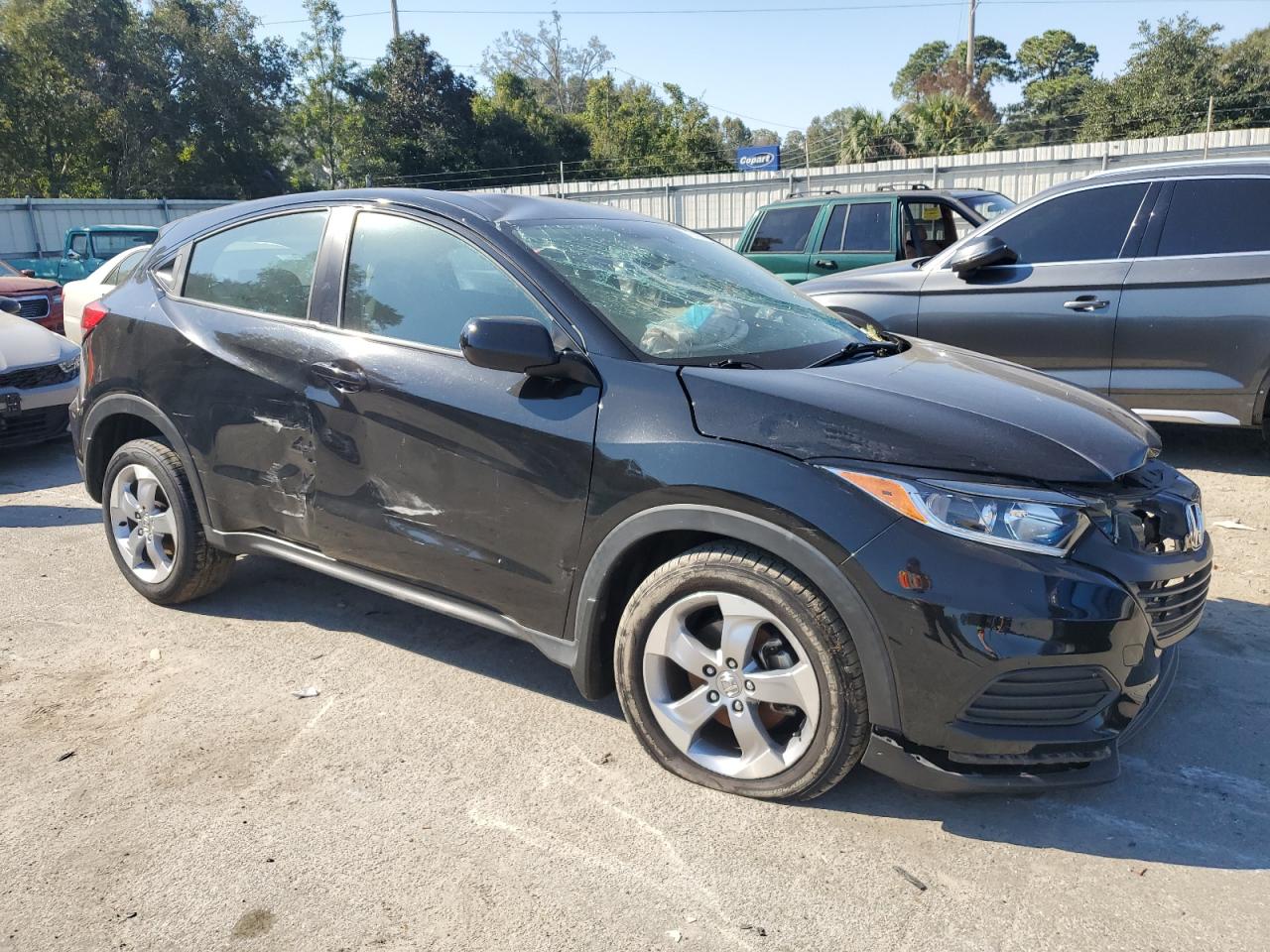 2022 Honda HR-V VIN 3CZRU5H31NM740209 Copart auction photo, all over / mechanical damage thumbnail 4
