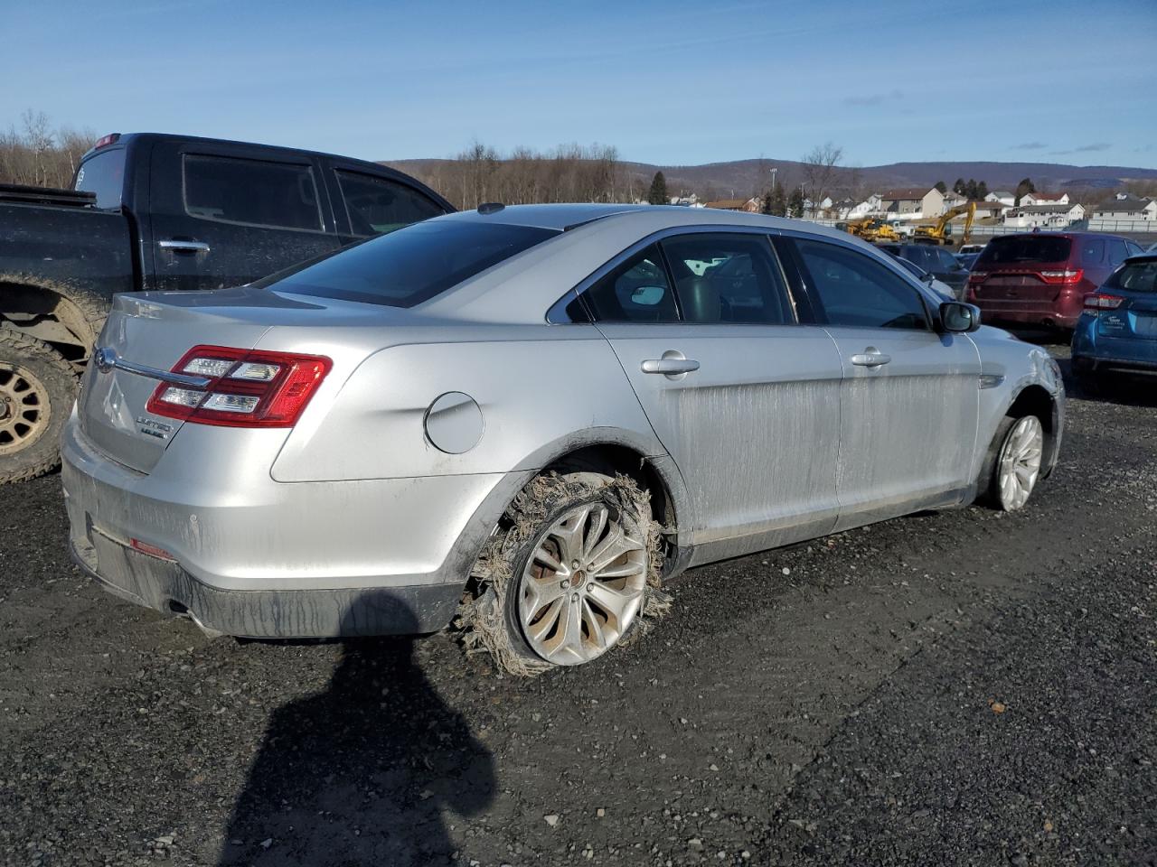 2015 Ford Taurus VIN 1FAHP2F80FG102623 Copart auction photo, front end damage thumbnail 3