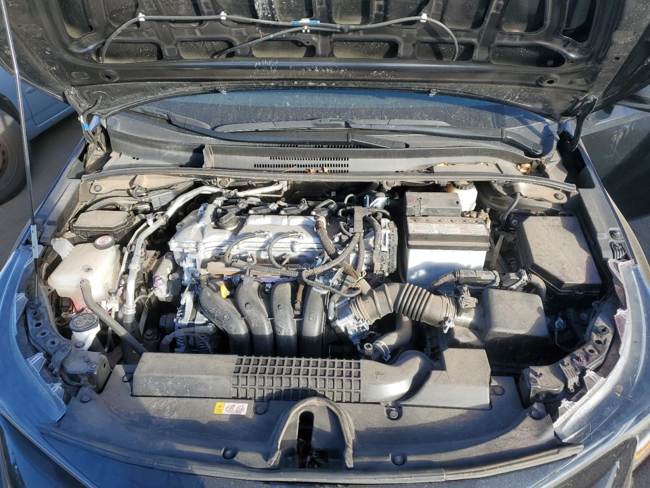 2022 Toyota Corolla VIN 5YFVPMAE1NP384807 Copart auction photo, hail damage thumbnail 11