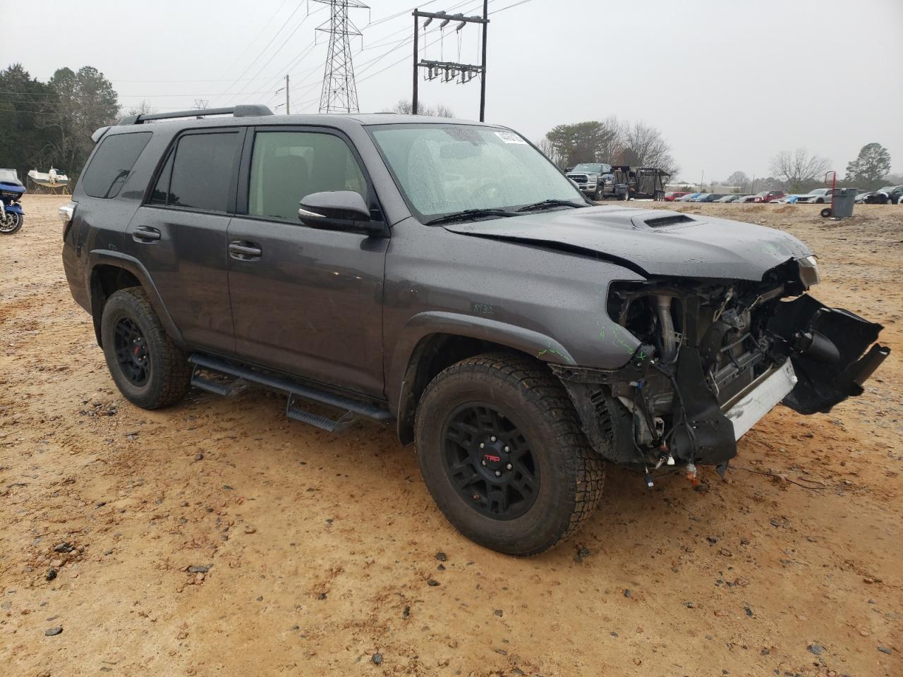 2019 Toyota 4Runner VIN JTEBU5JR1K5713207 Copart auction photo, front end damage thumbnail 4