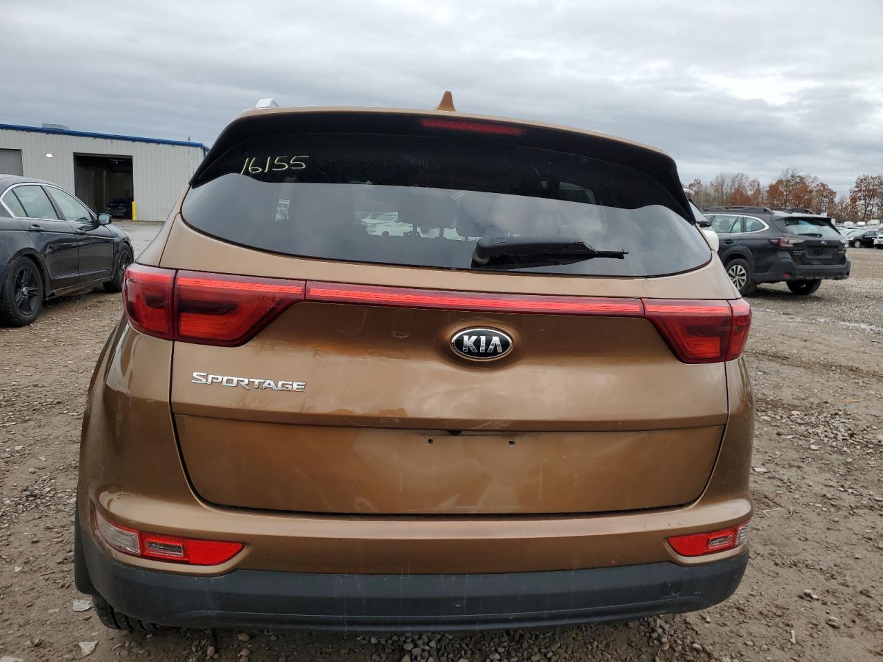 2018 KIA Sportage VIN KNDPMCAC2J7373501 Copart auction photo, front end / side damage thumbnail 6