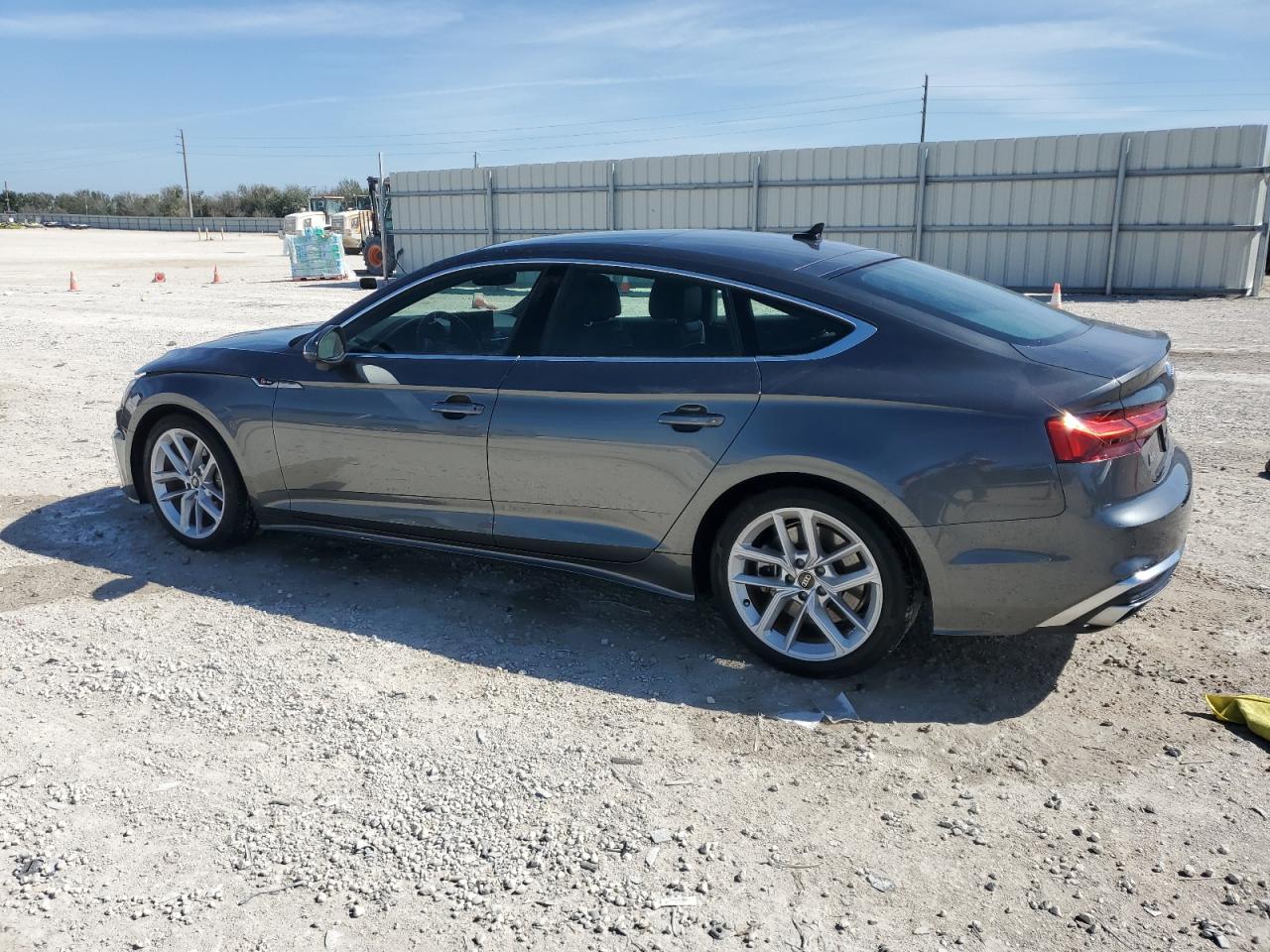 2023 Audi A5 VIN WAUFACF57PA012031 Copart auction photo, front end / side damage thumbnail 2
