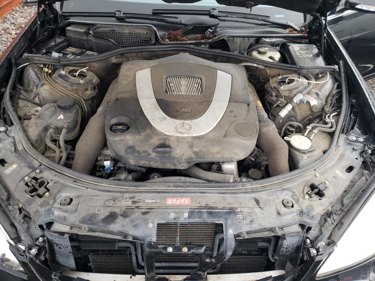 2007 Mercedes-Benz S-klasse VIN WDDNG71X77A044500 Copart auction photo, front end damage thumbnail 11