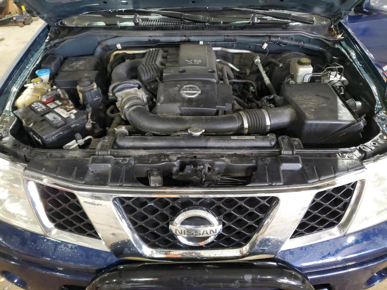 2008 Nissan Navara (Frontier) VIN 1N6AD07W18C421302 Copart auction photo, front end damage thumbnail 11