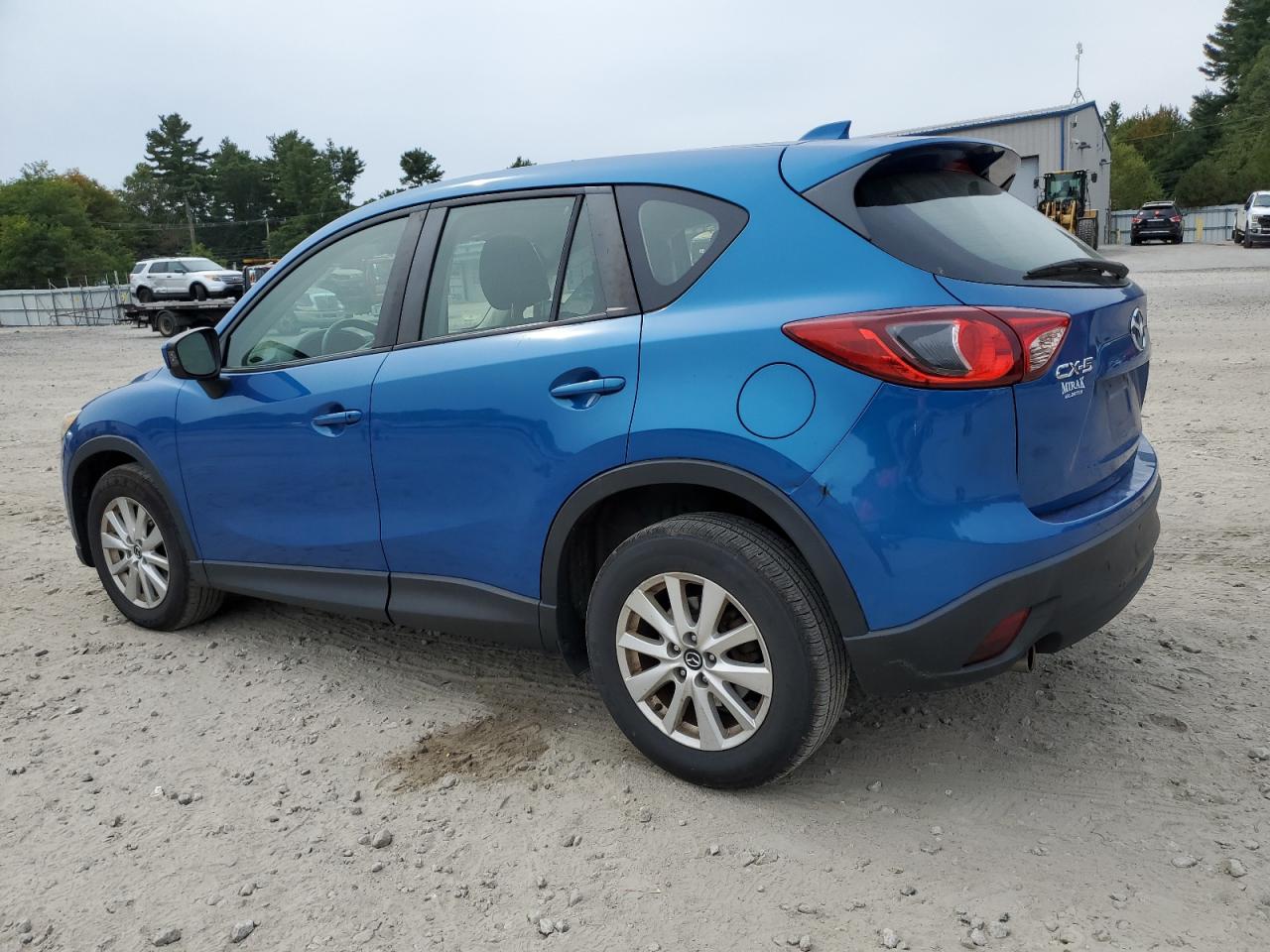 2014 Mazda CX-5 VIN JM3KE2BE8E0378452 Copart auction photo, front end / side damage thumbnail 2