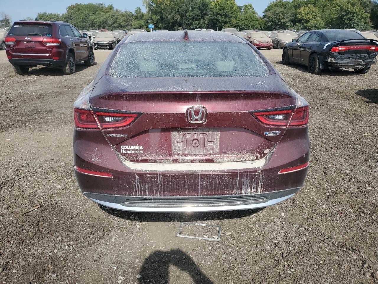 2019 Honda Insight VIN 19XZE4F91KE010441 Copart auction photo, front end / side damage thumbnail 6