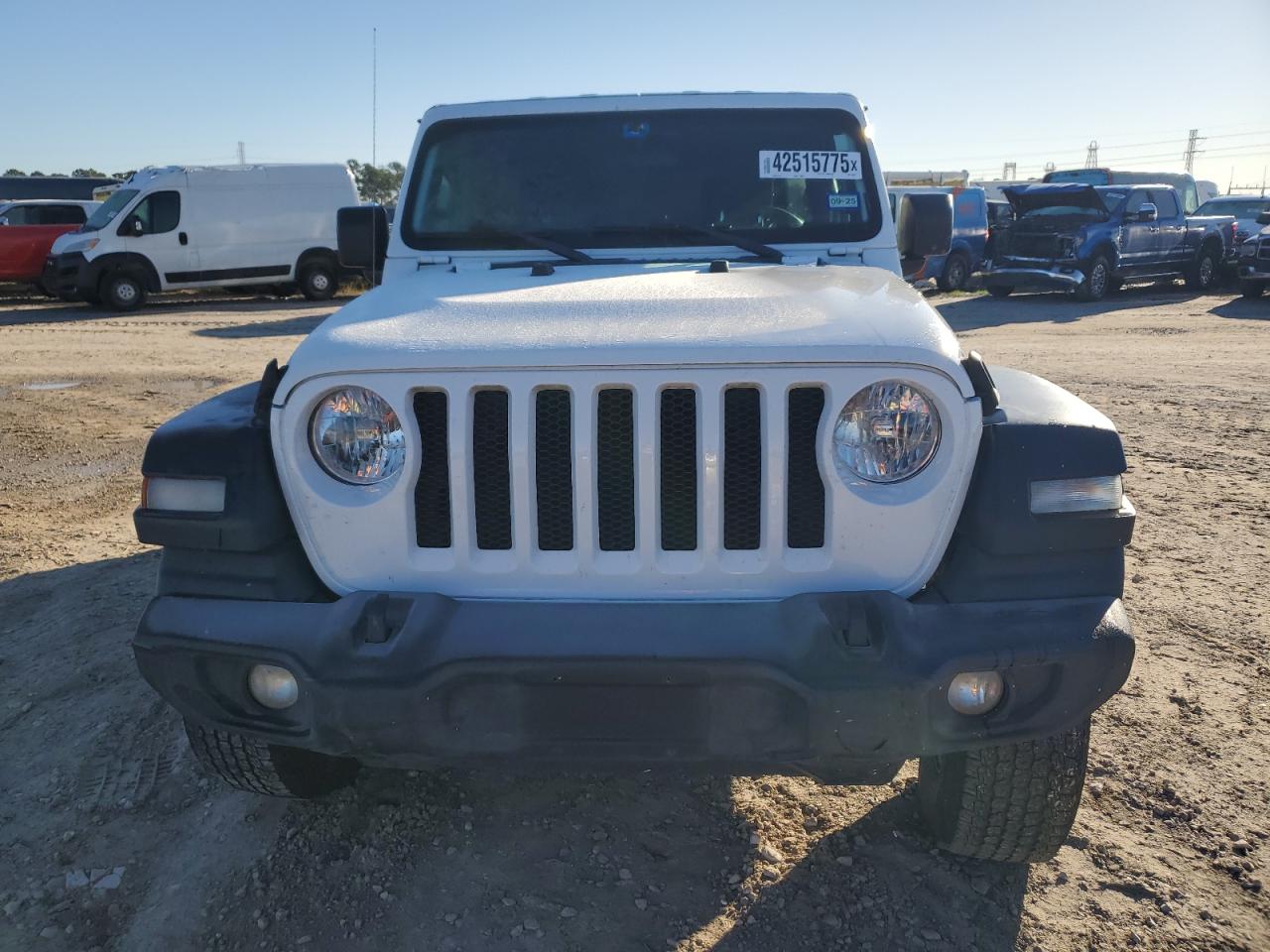 2020 Jeep Wrangler VIN 1C4HJXDN1LW226550 Copart auction photo, front end damage thumbnail 5