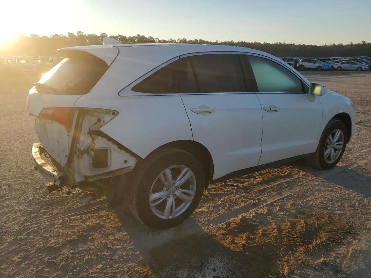2015 Acura RDX VIN 5J8TB3H38FL015121 Copart auction photo, rear end damage thumbnail 3