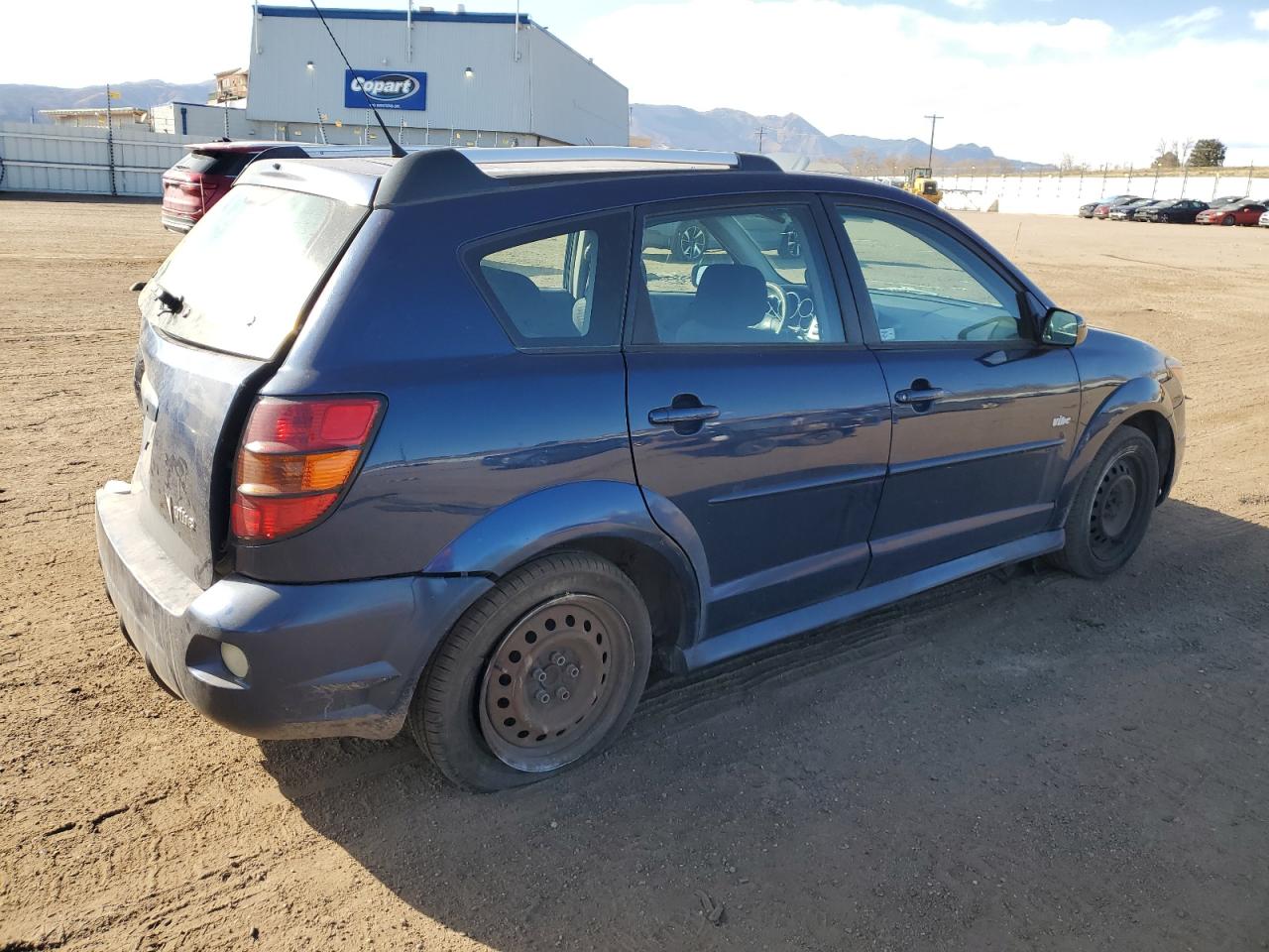 2007 Pontiac Vibe VIN 5Y2SL67847Z414032 Copart auction photo, rear end damage thumbnail 3