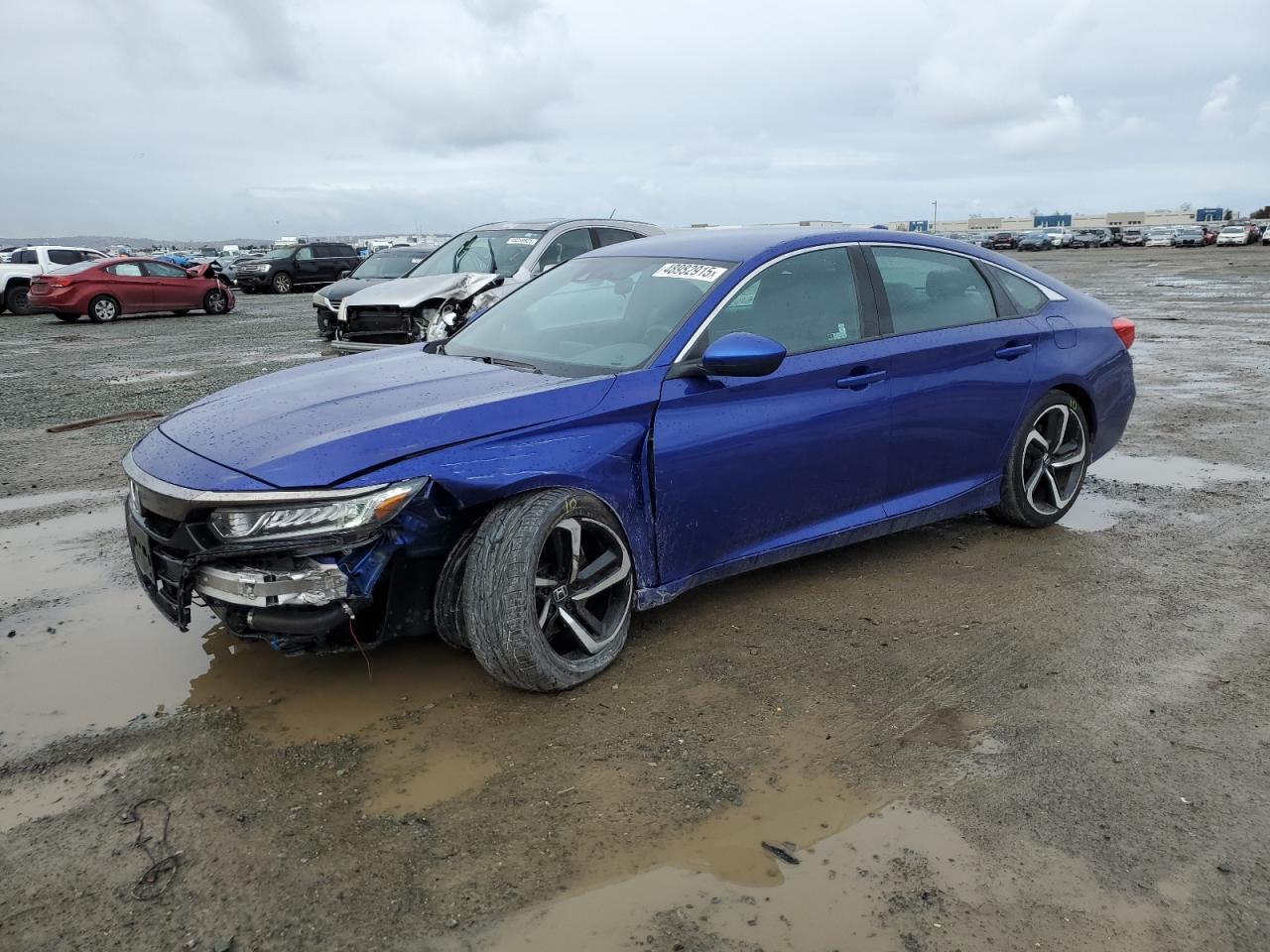 2019 Honda Accord VIN 1HGCV1F32KA153631