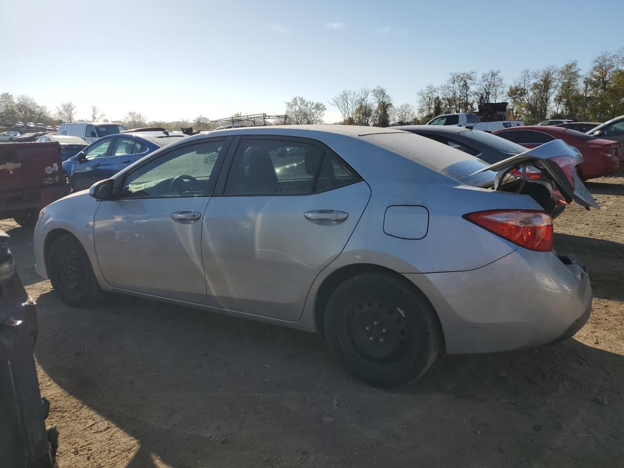 2017 Toyota Corolla VIN 2T1BURHE8HC918727 Copart auction photo, rear end / minor dent/scratches damage thumbnail 2