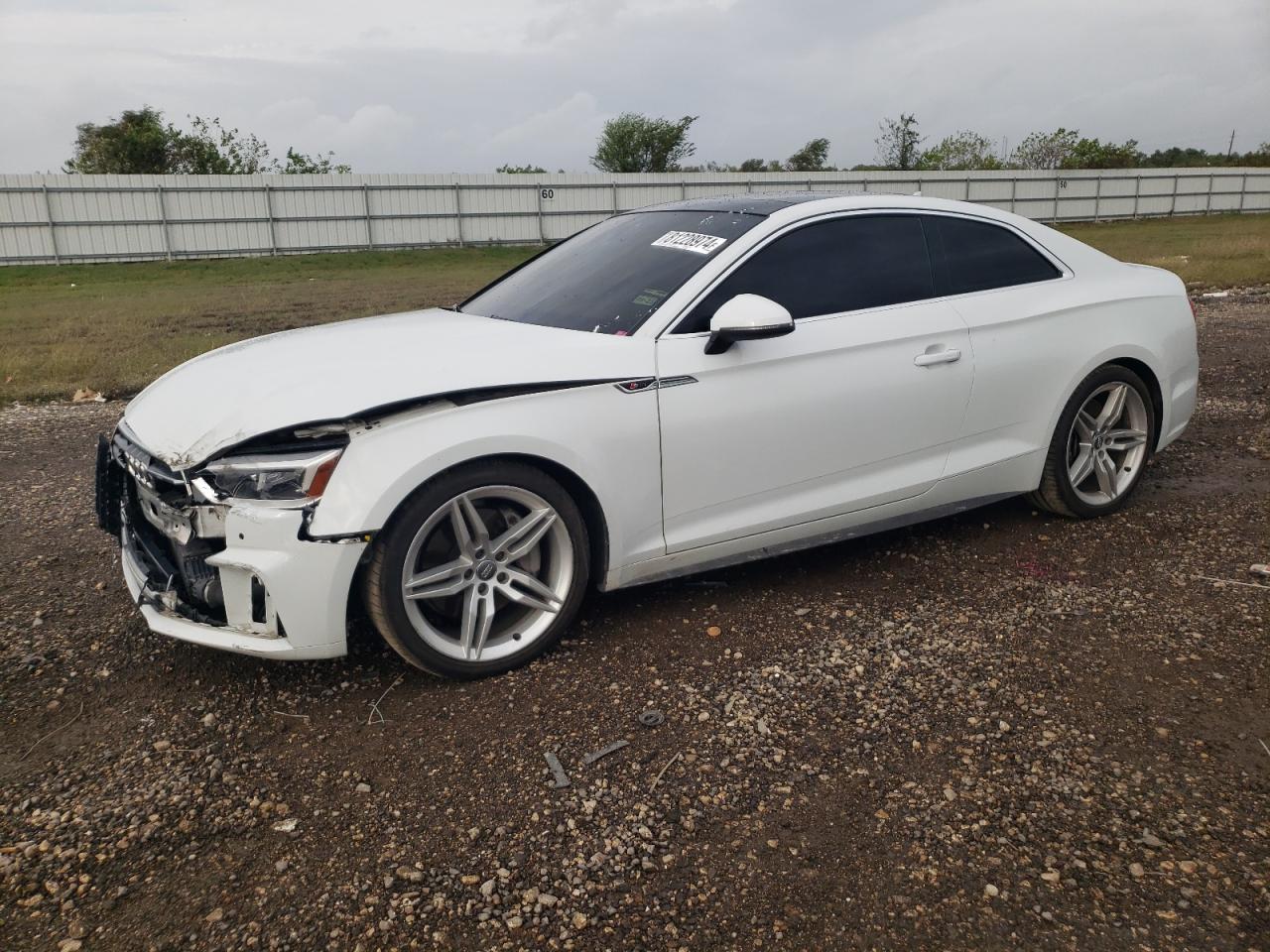 2018 Audi A5 VIN WAUTNAF58JA000487