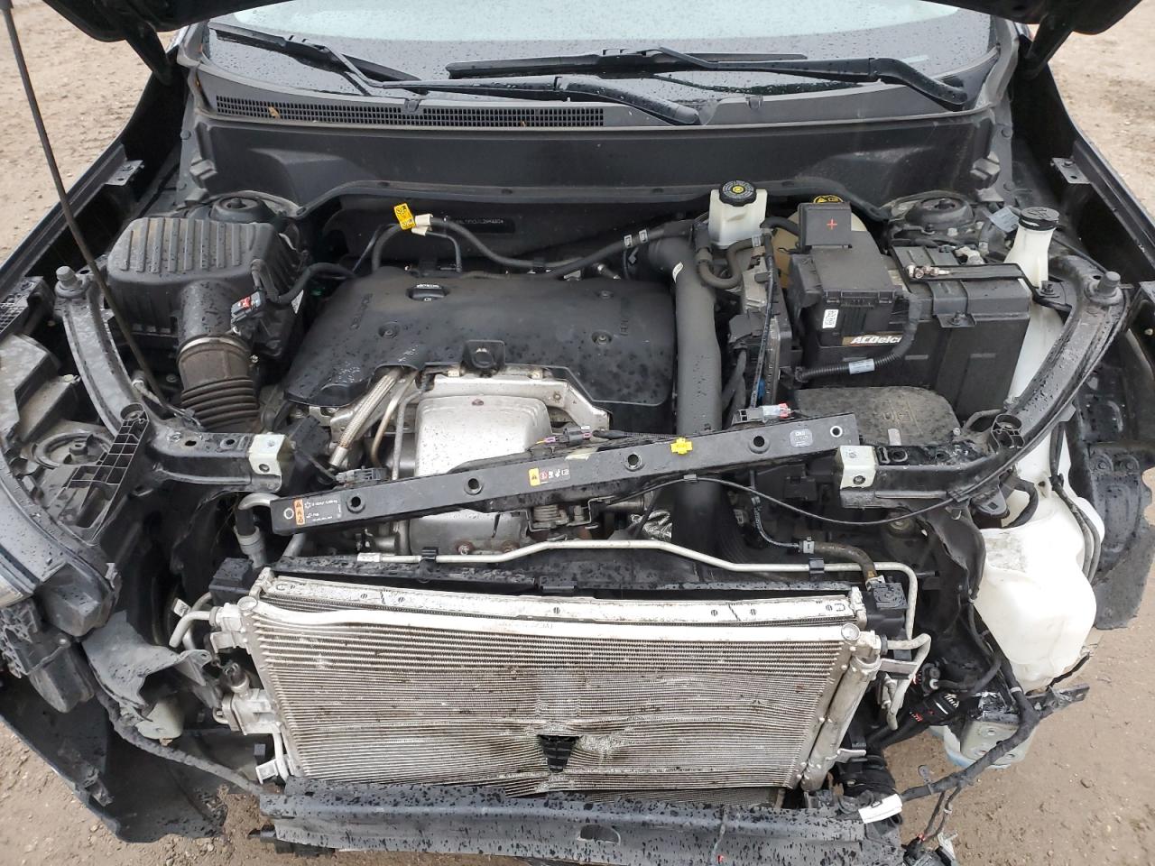 2018 GMC Terrain VIN 3GKALTEX3JL254880 Copart auction photo, front end / side damage thumbnail 14