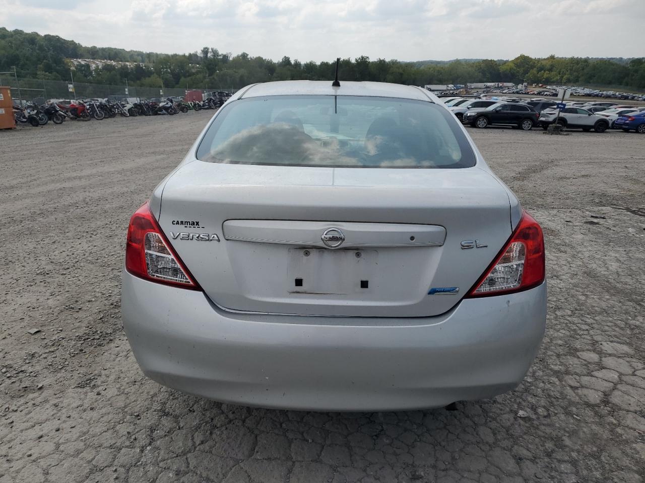 2012 Nissan Versa VIN 3N1CN7AP4CL803763 Copart auction photo, front end damage thumbnail 6