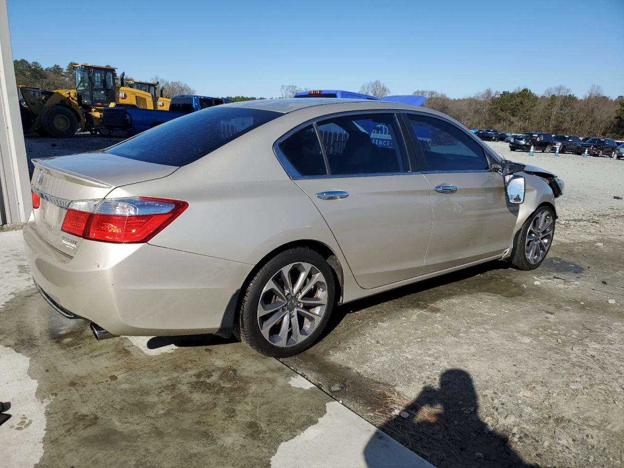 2014 Honda Accord VIN 1HGCR2F5XEA006148 Copart auction photo, front end damage thumbnail 3