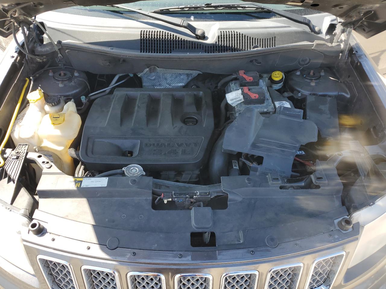 2016 Jeep Compass VIN 1C4NJDEB9GD585703 Copart auction photo, side damage thumbnail 12