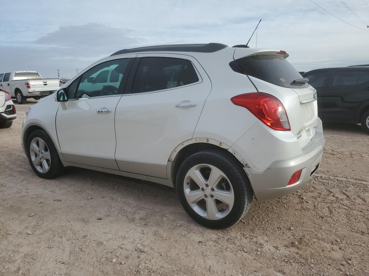 2016 Buick Encore VIN KL4CJASBXGB728626 Copart auction photo, rear end damage thumbnail 2