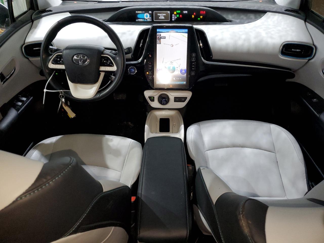 2018 Toyota Prius VIN JTDKARFU8J3063271 Copart auction photo, all over damage thumbnail 8