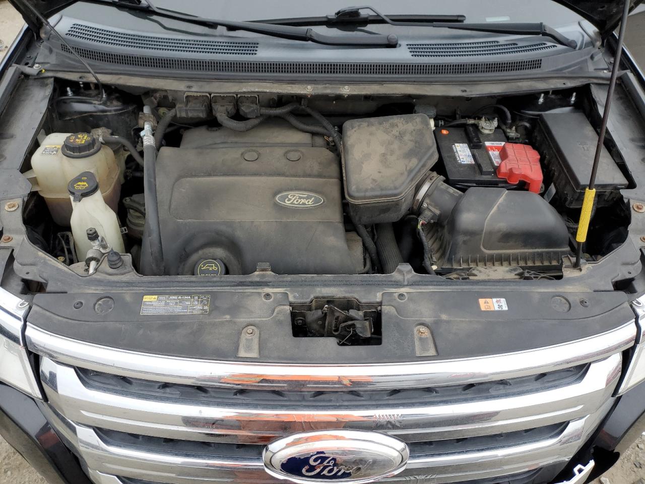 2014 Ford Edge VIN 2FMDK3JC8EBB67777 Copart auction photo, front end damage thumbnail 12