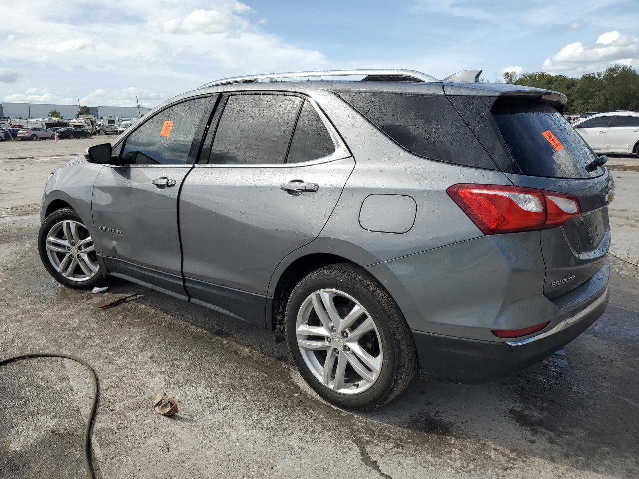 2018 Chevrolet Equinox VIN 3GNAXMEV0JL129671 Copart auction photo, front end damage thumbnail 2