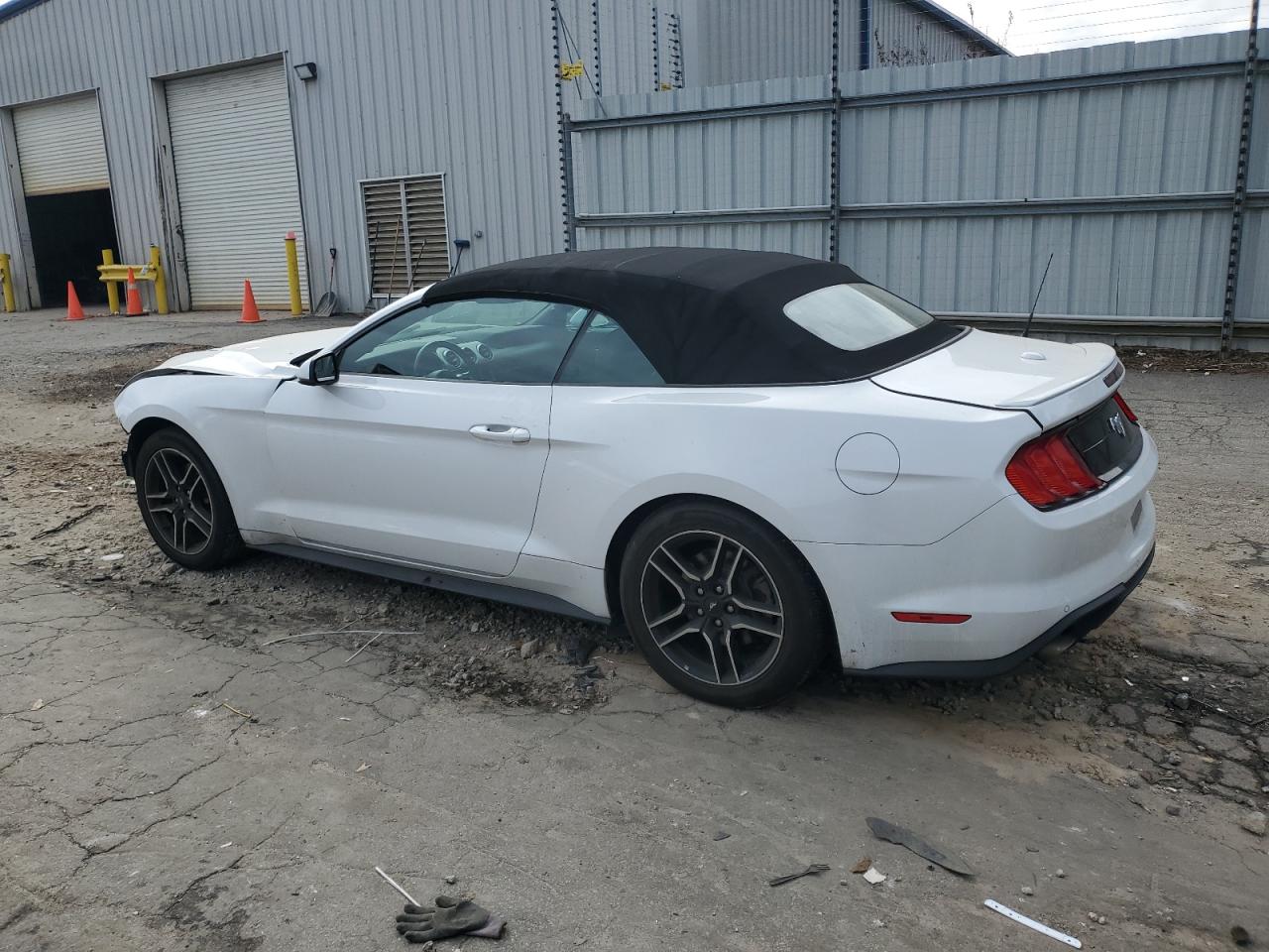 2018 Ford Mustang VIN 1FATP8UH2J5155649 Copart auction photo, front end / side damage thumbnail 2