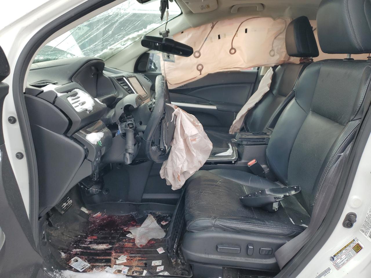 2015 Honda CR-V VIN 5J6RM4H93FL016832 Copart auction photo, front end / mechanical damage thumbnail 7