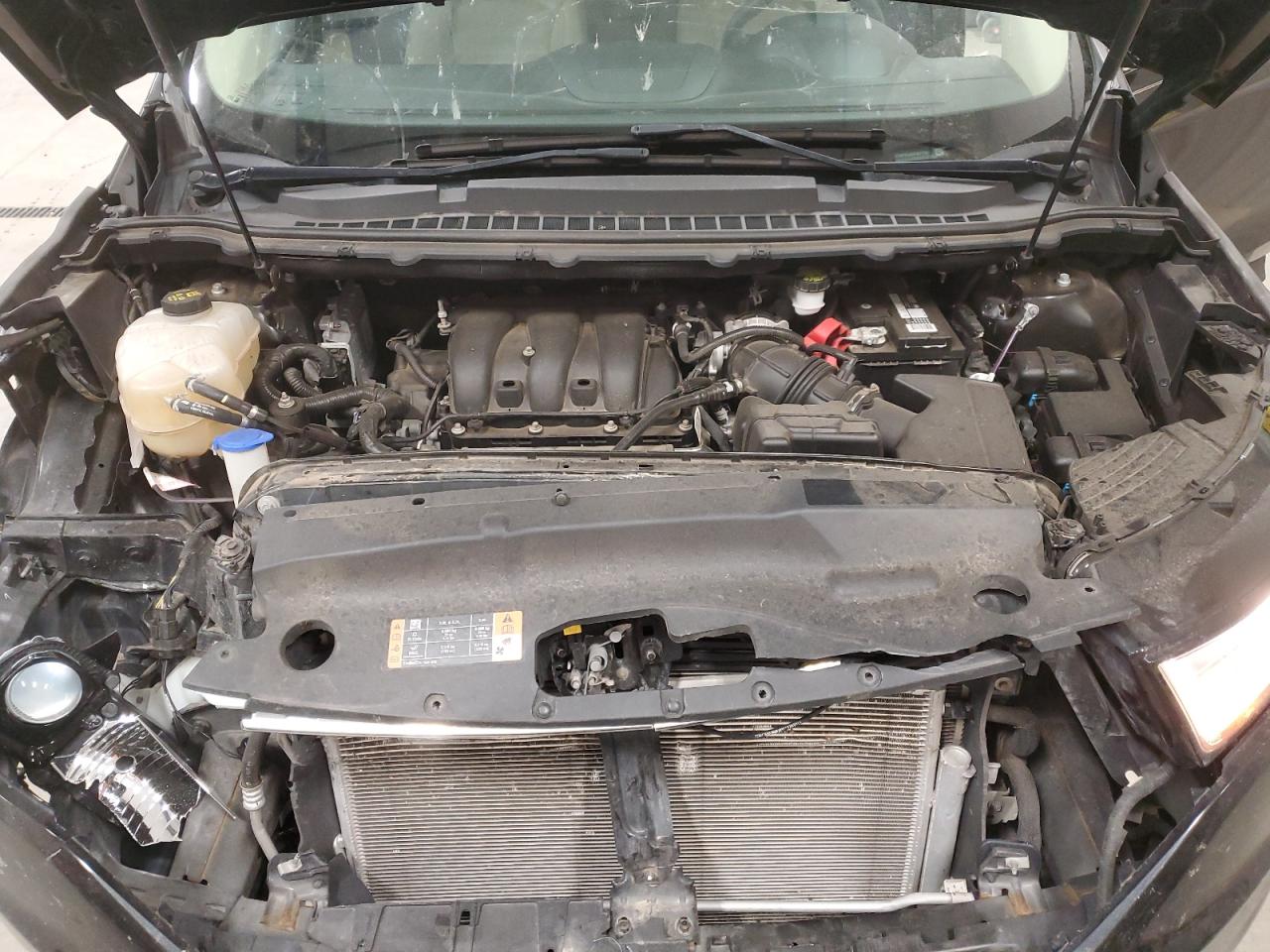 2015 Ford Edge VIN 2FMTK4J83FBB17061 Copart auction photo, front end damage thumbnail 14