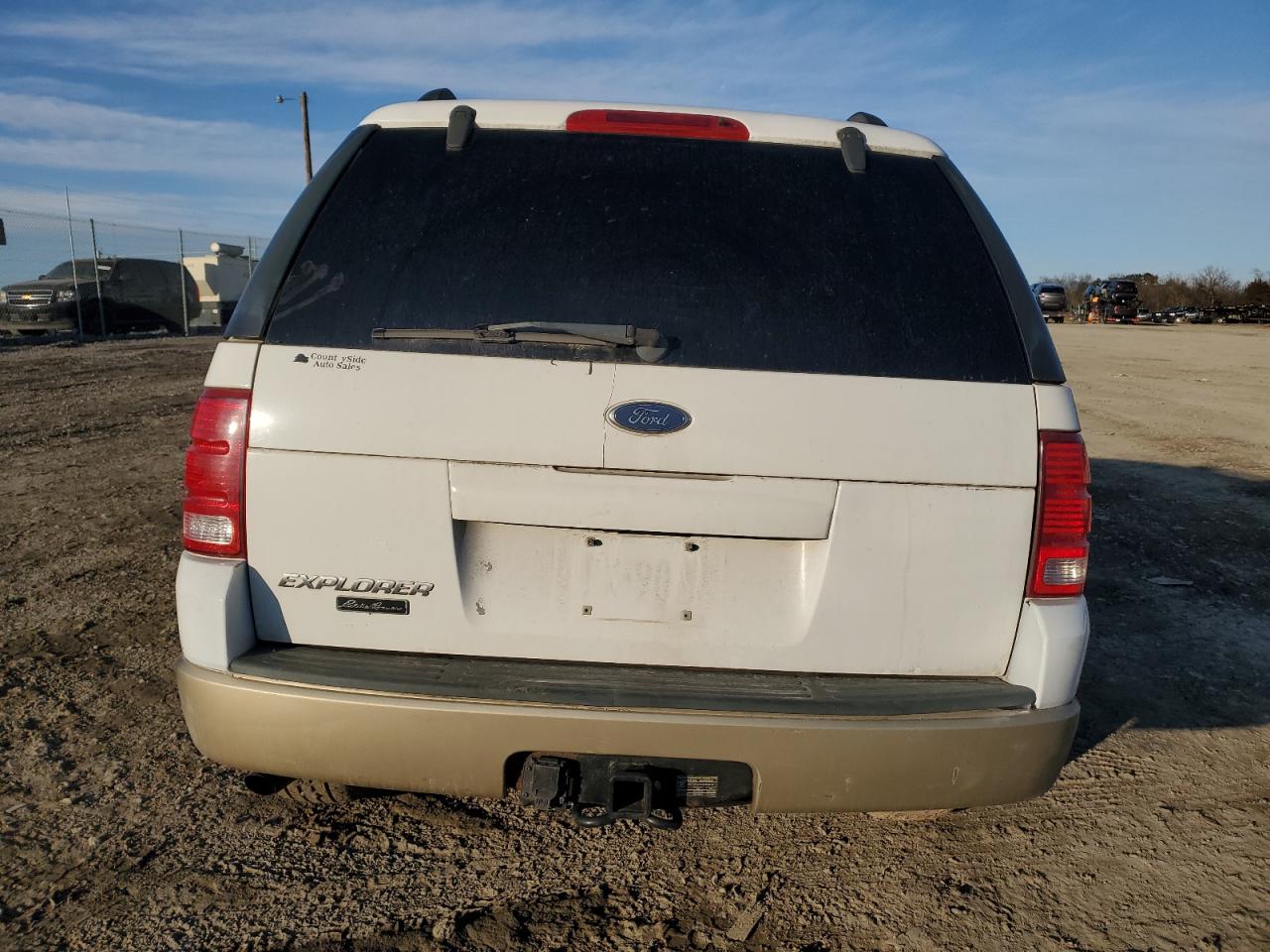2004 Ford Explorer VIN 1FMZU74K34ZA53031 Copart auction photo, burn damage thumbnail 6