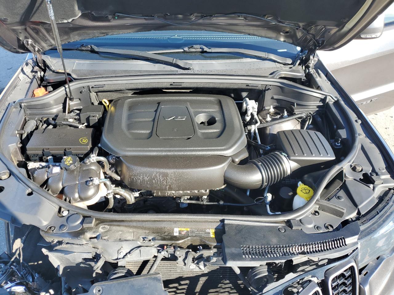 2021 Jeep Grand Cherokee VIN 1C4RJFBGXMC647155 Copart auction photo, front end / undercarriage damage thumbnail 14