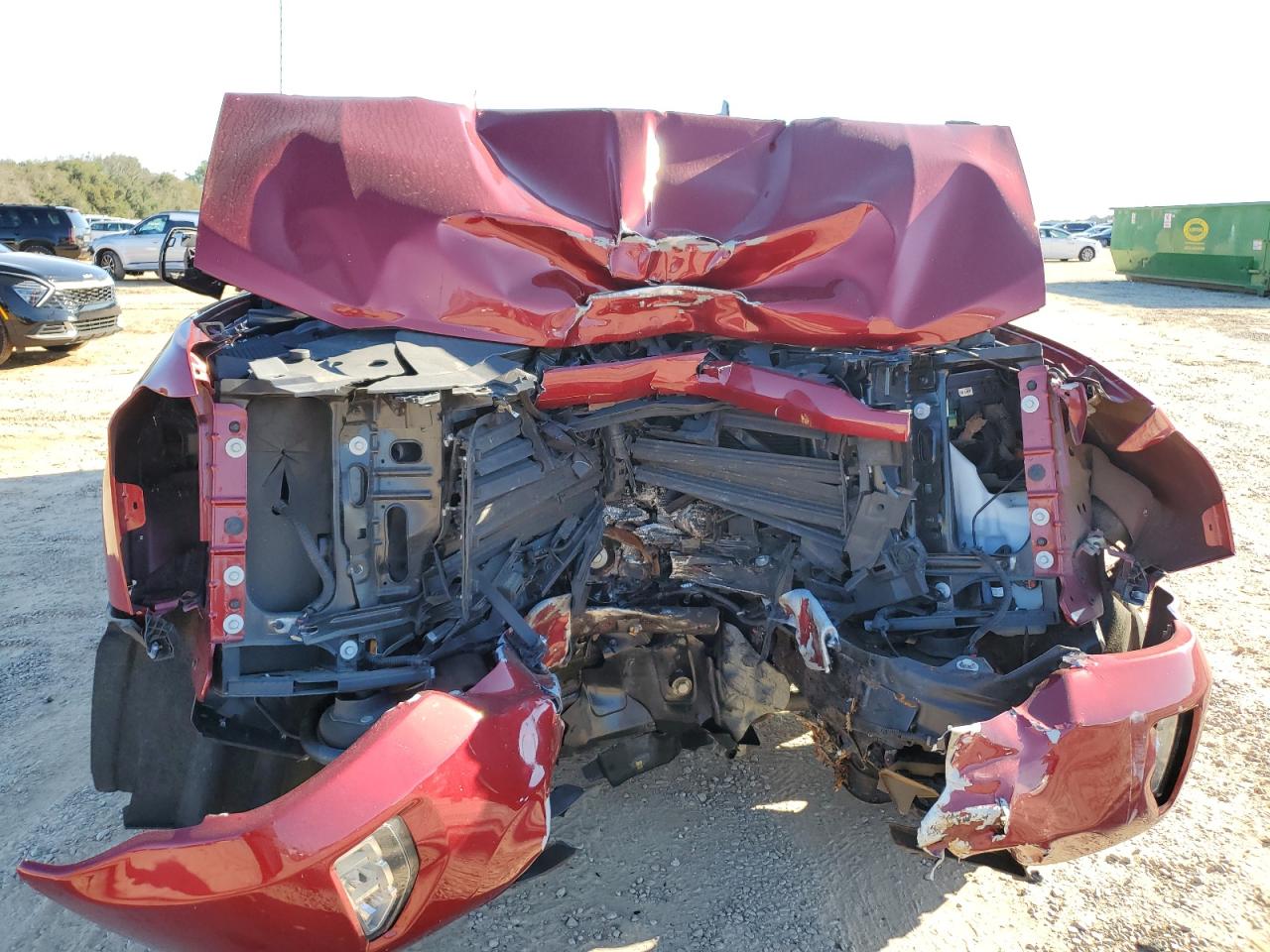 2018 Chevrolet Silverado VIN 3GCUKREC3JG517955 Copart auction photo, front end damage thumbnail 5