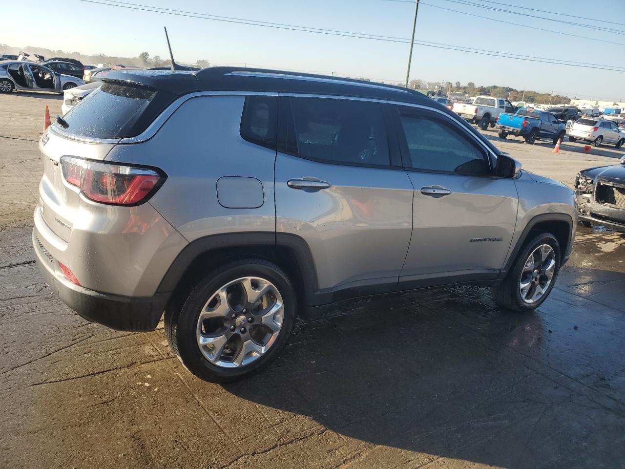 2018 Jeep Compass VIN 3C4NJDCB8JT262604 Copart auction photo, rear end / undercarriage damage thumbnail 3