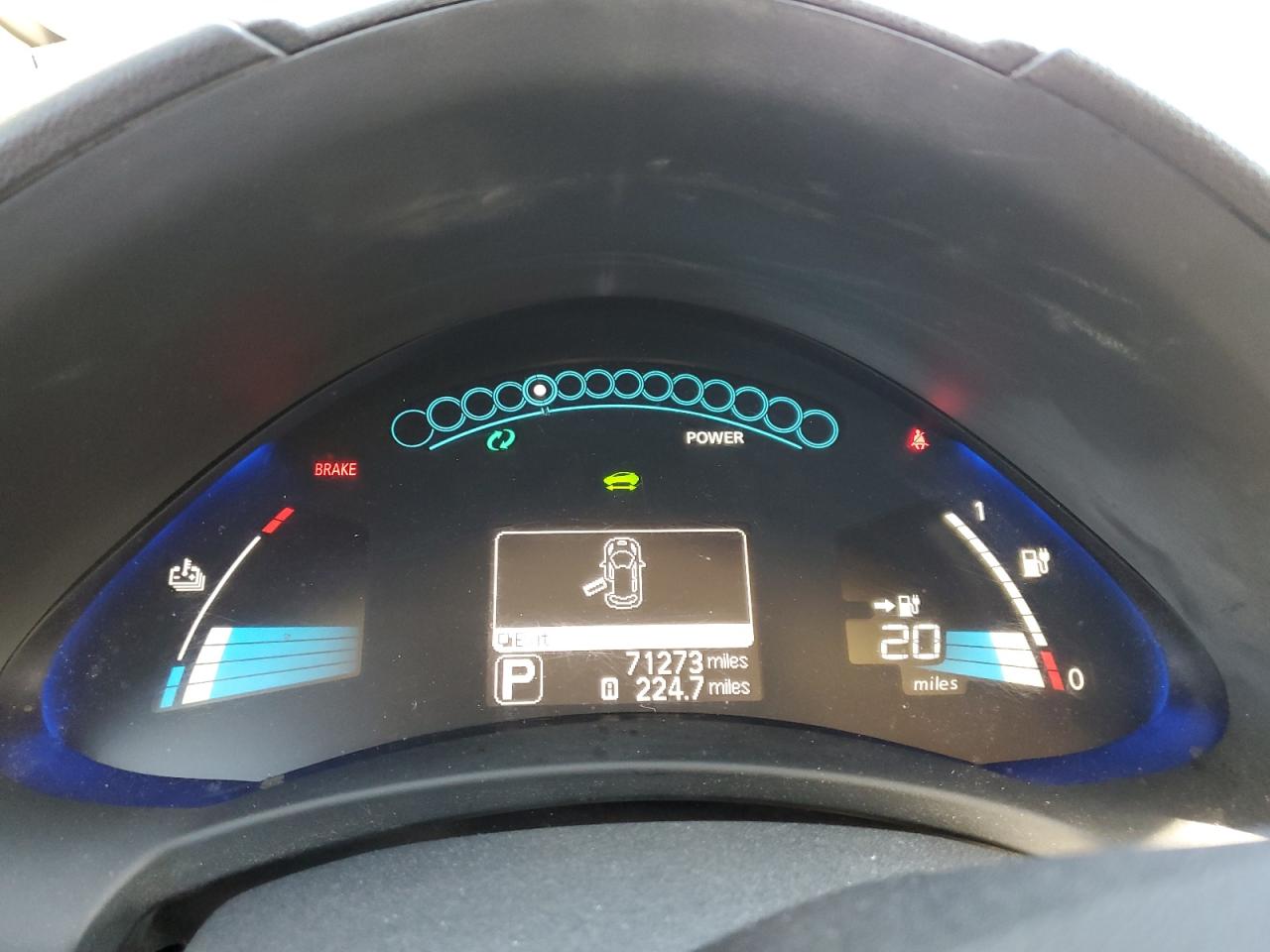 2015 Nissan Leaf VIN 1N4AZ0CP8FC309344 Copart auction photo, front end damage thumbnail 9