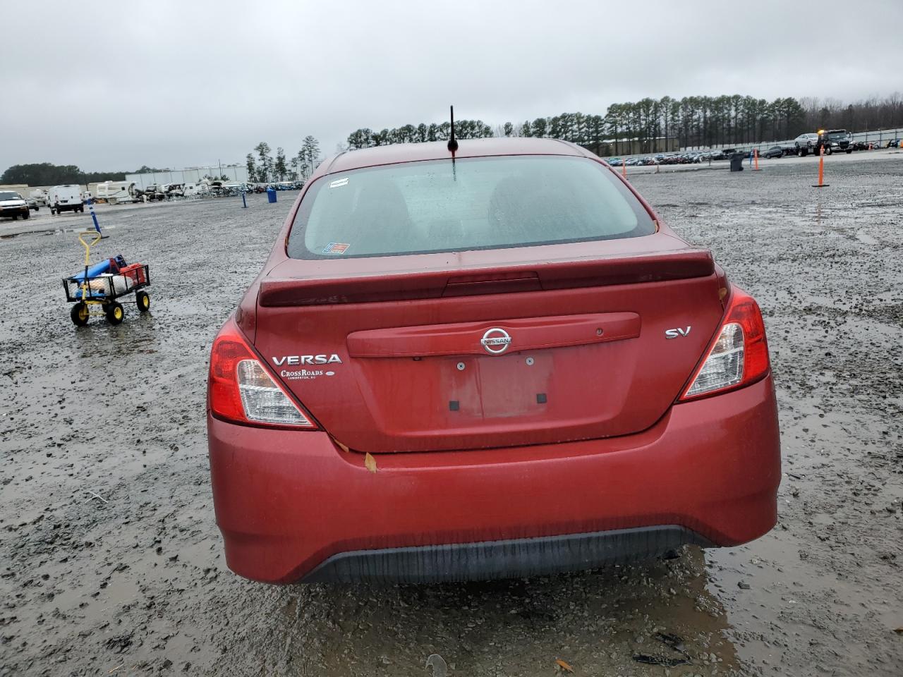 2019 Nissan Versa VIN 3N1CN7AP6KL835953 Copart auction photo, front end damage thumbnail 6