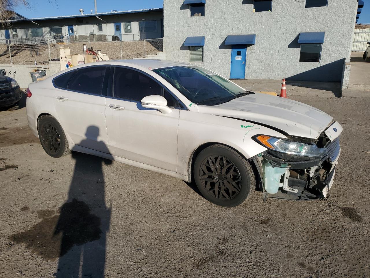 2014 Ford Fusion VIN 3FA6P0K92ER357047 Copart auction photo, front end damage thumbnail 4