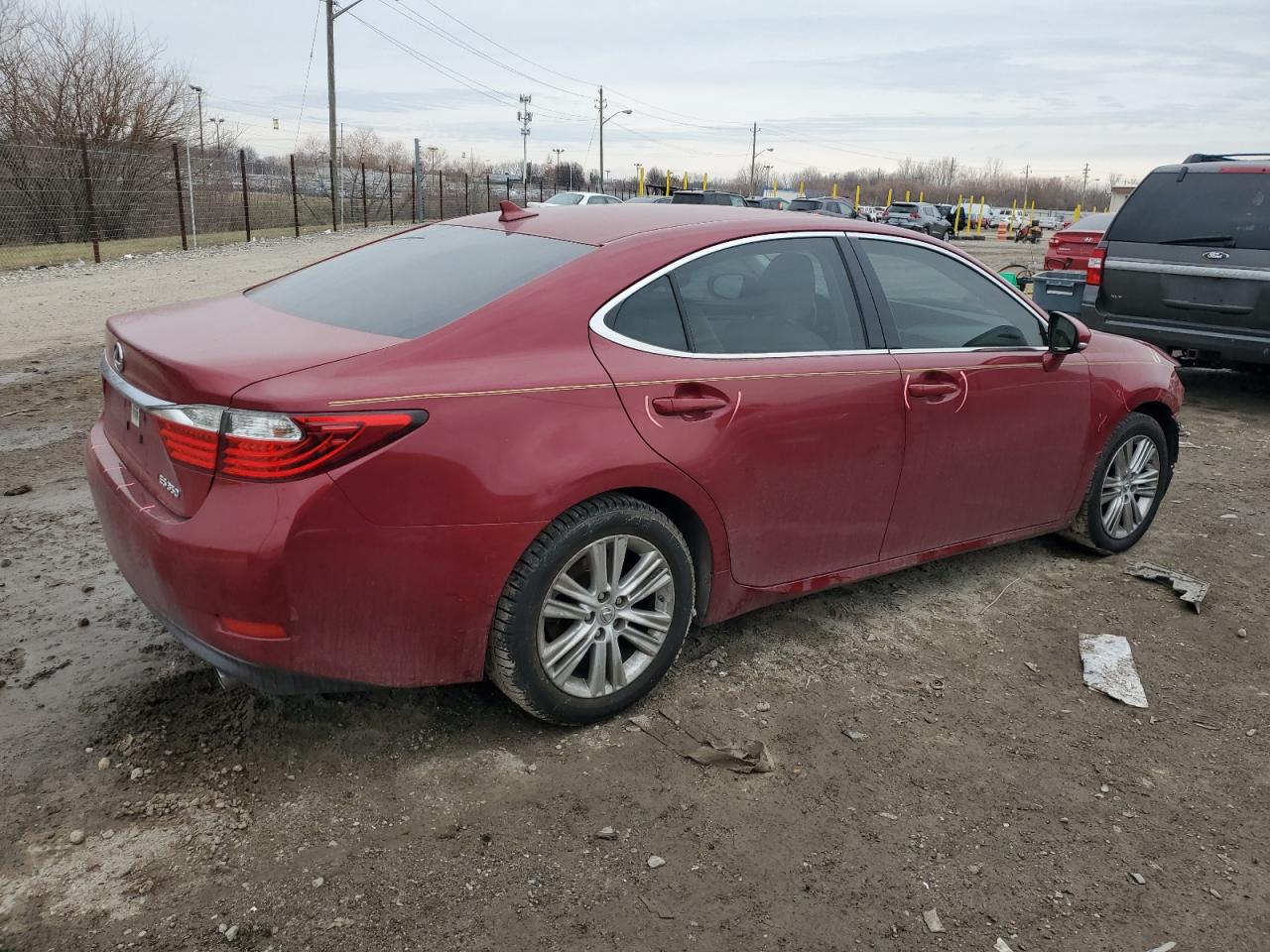 2014 Lexus ES VIN JTHBK1GG5E2132242 Copart auction photo, front end damage thumbnail 3