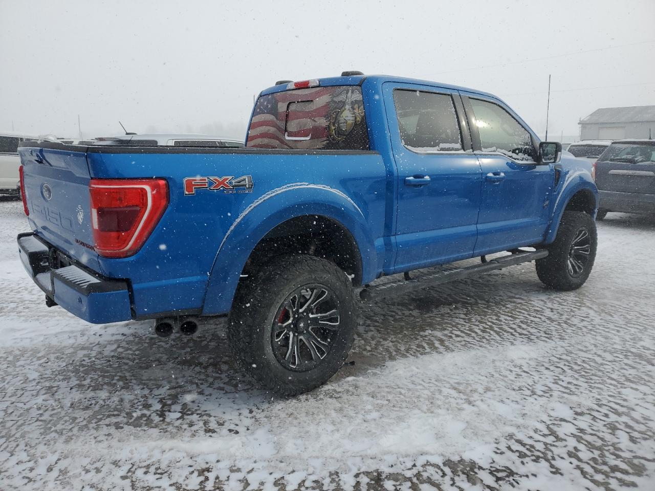 2021 Ford F-150 VIN 1FTFW1E58MFC10447 Copart auction photo, side / minor dent/scratches damage thumbnail 3