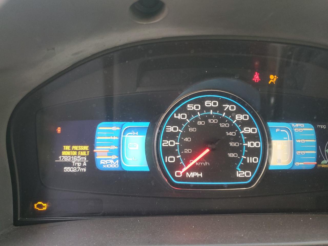 2010 Ford Fusion VIN 3FADP0L35AR182532 Copart auction photo, front end damage thumbnail 9