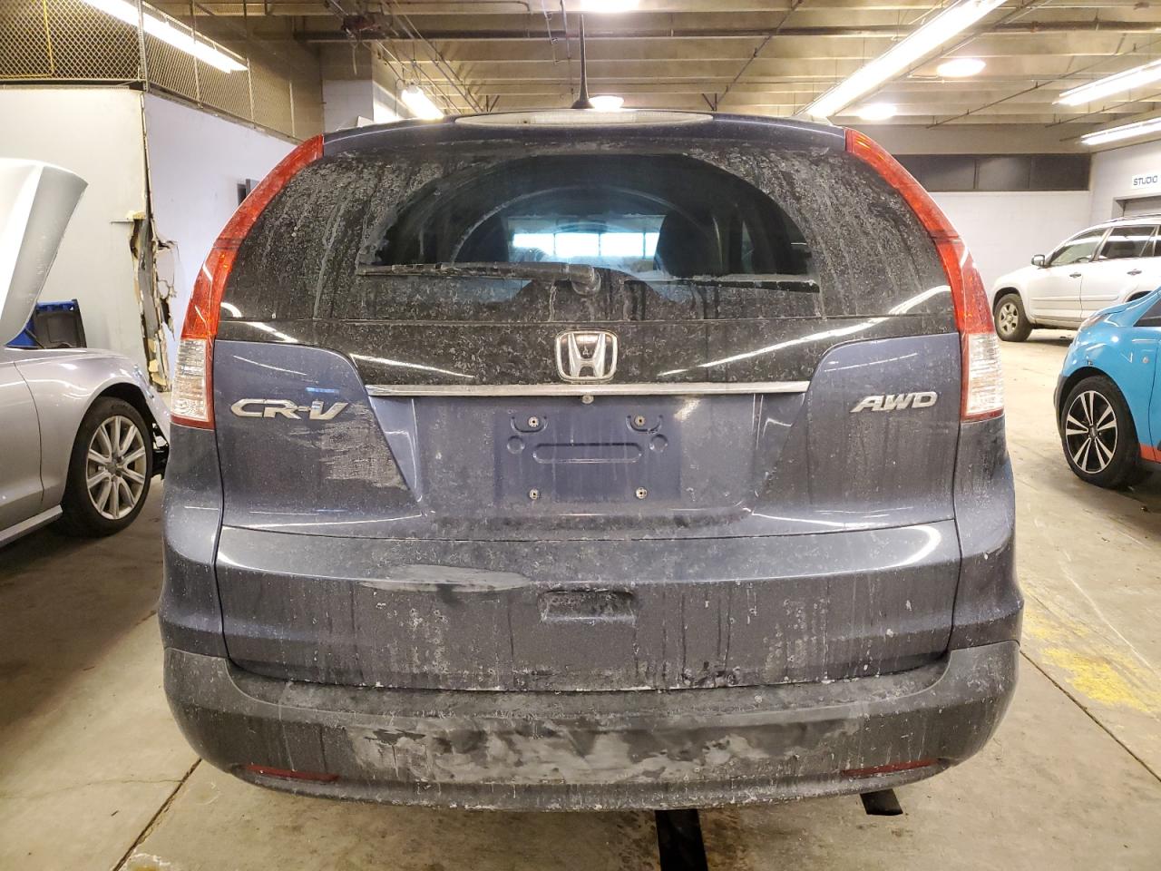 2013 Honda CR-V VIN 2HKRM4H71DH694890 Copart auction photo, front end / mechanical damage thumbnail 6