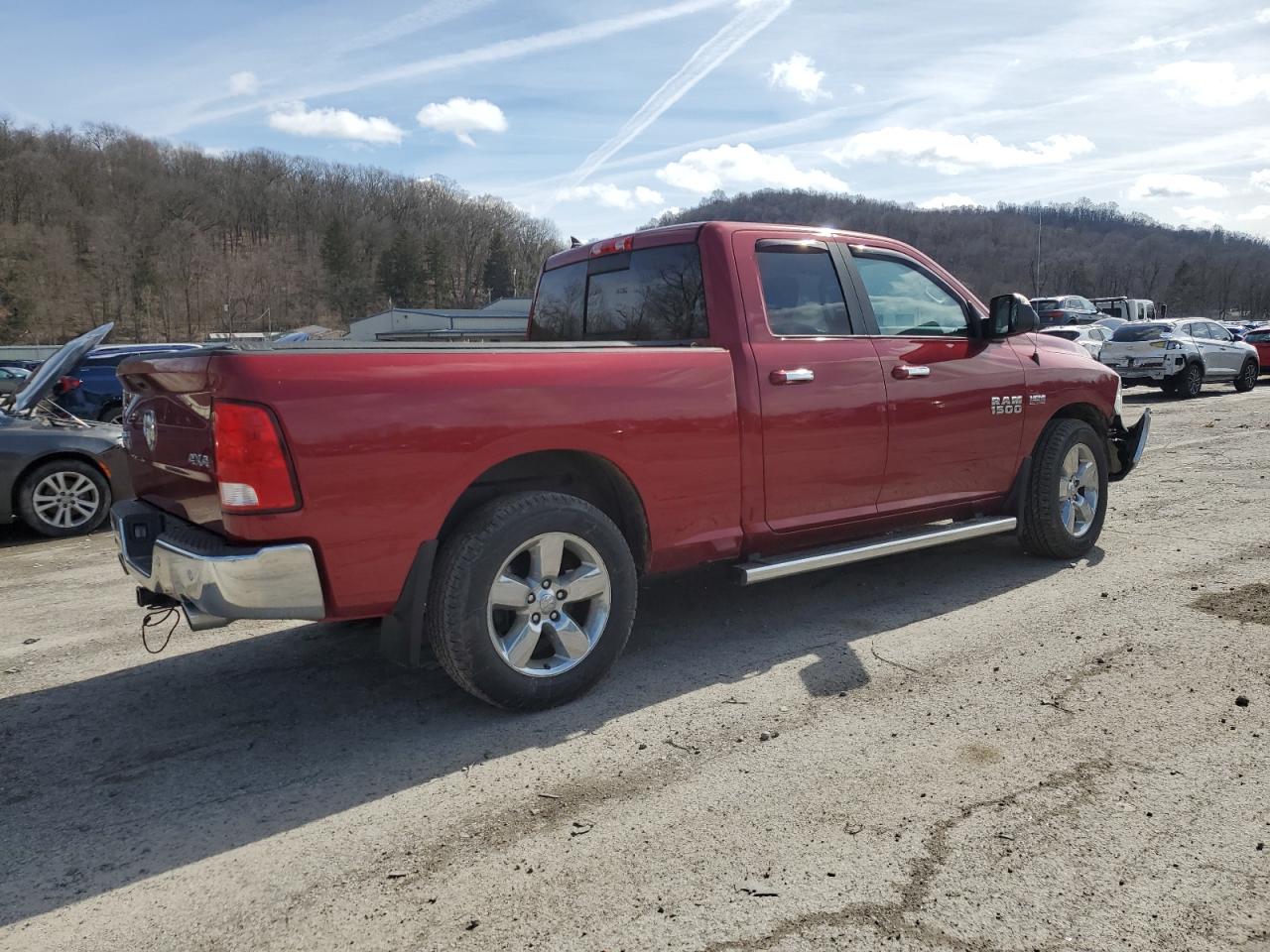 2015 RAM 1500 VIN 1C6RR7GTXFS671248 Copart auction photo, front end damage thumbnail 3