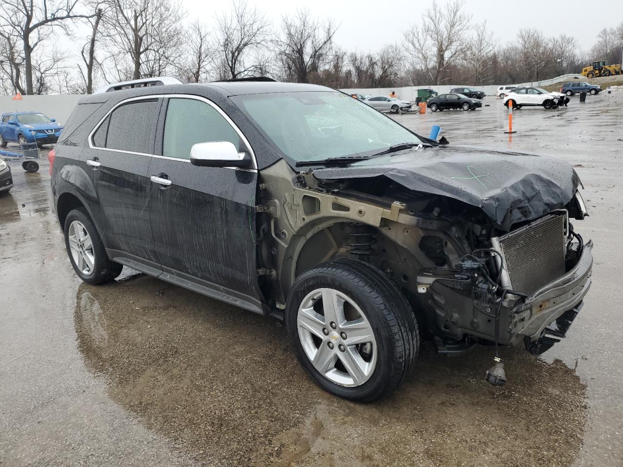 2015 Chevrolet Equinox VIN 2GNALDEK1F6253171 Copart auction photo, front end damage thumbnail 4